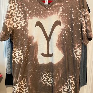 Yellowstone Bella Canvas V Neck Soft T